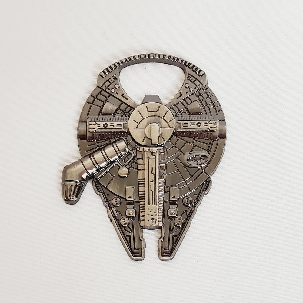 Rebel Alliance Star Wars Millenium Falcon Metal Bottle Opener